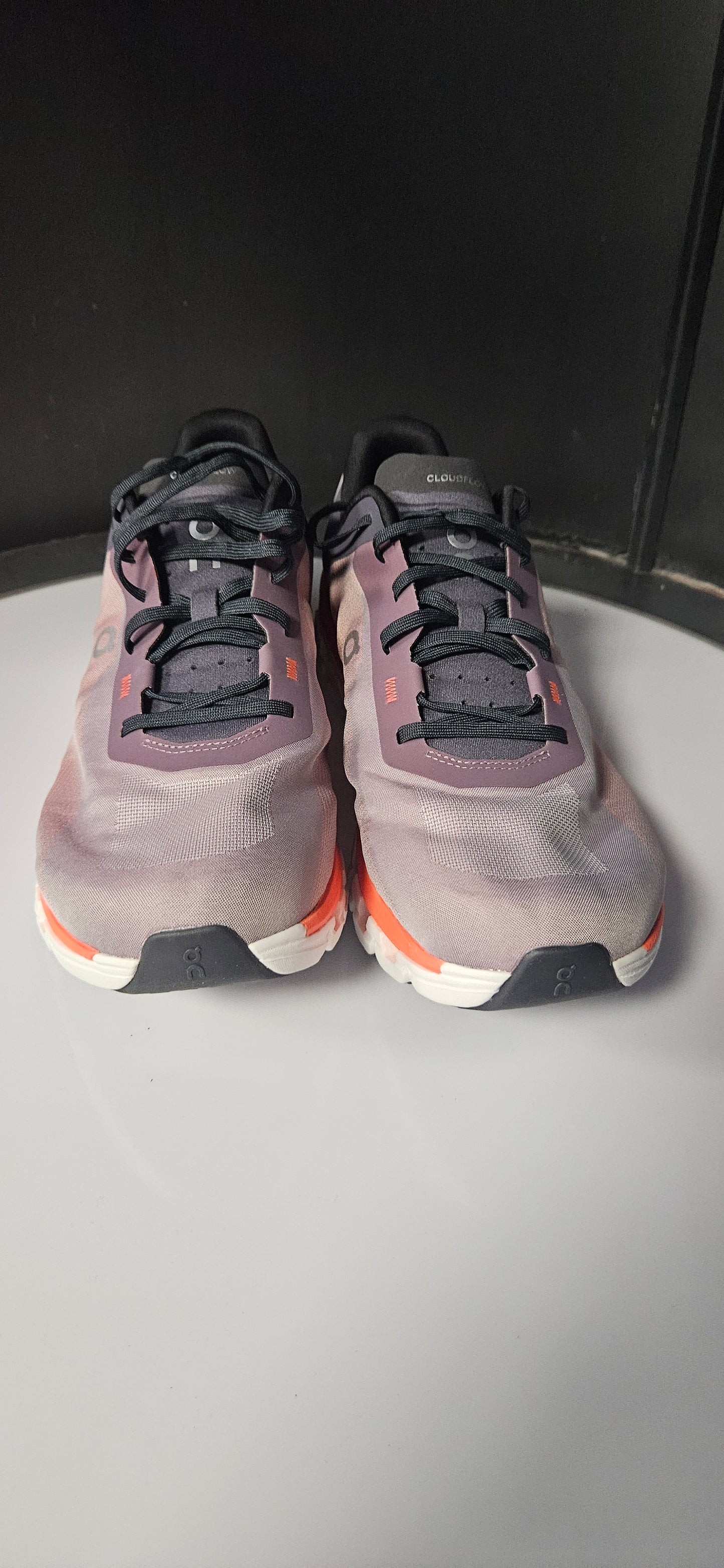 Mens On Cloudflow 4 In Orange And Purple