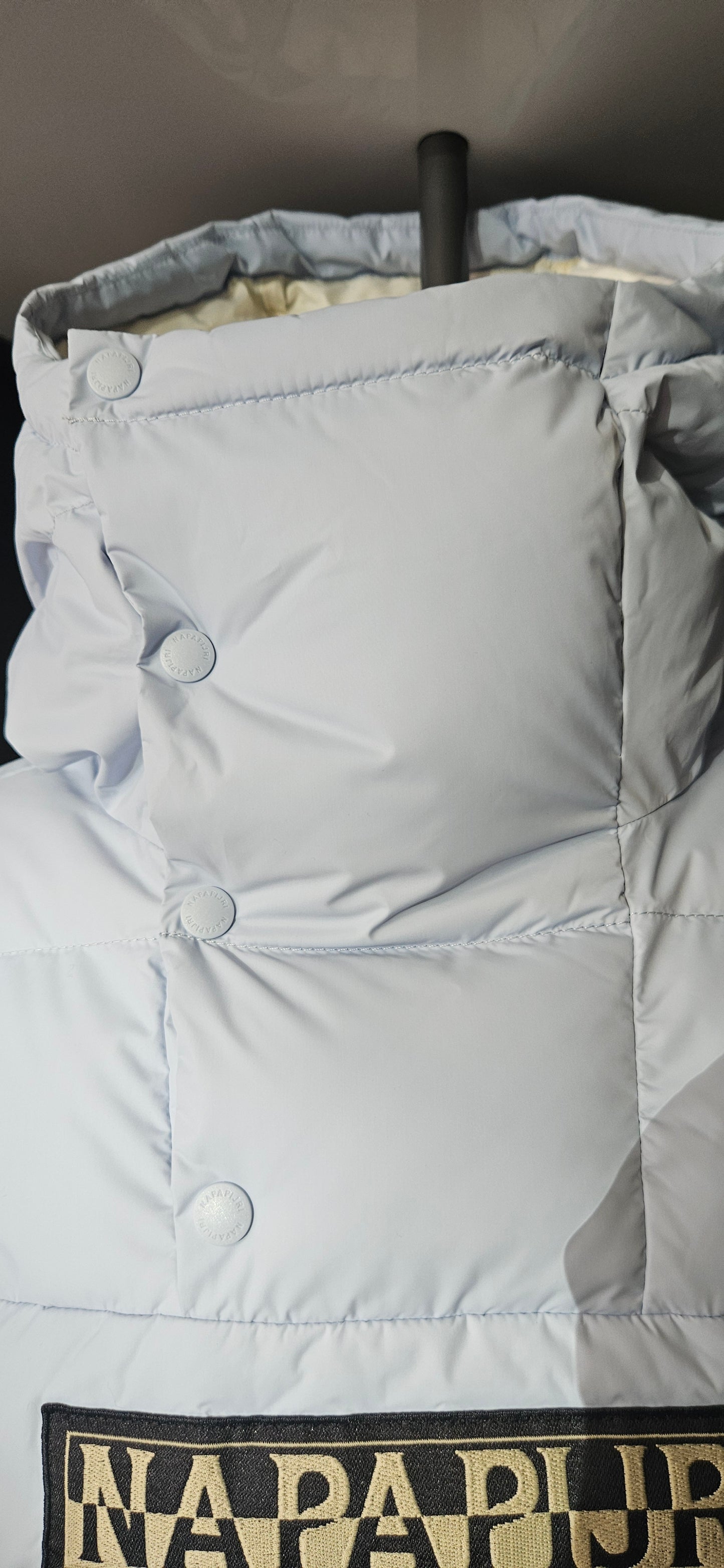 Jacket Napapijri Women Northfarer Puf L Blue Subdued Size XL