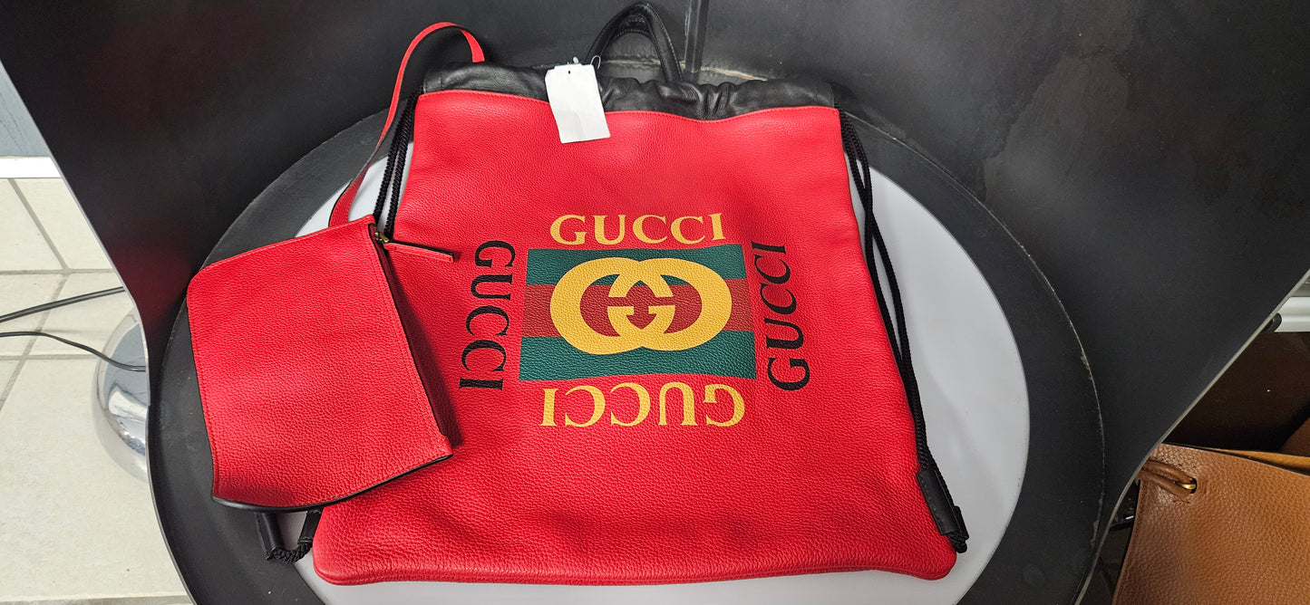 Gucci Drawstring Weekend Bag