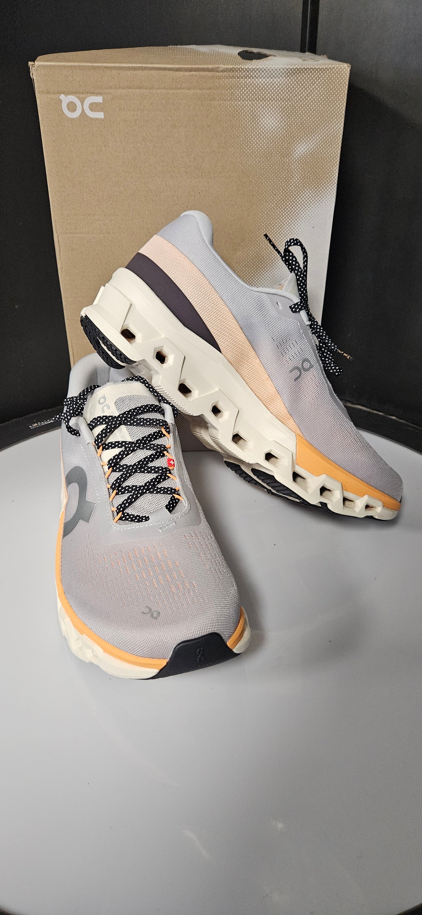 Men's Cloudmonster 2 Tangerine/Glacier Size 10 Rrp £170