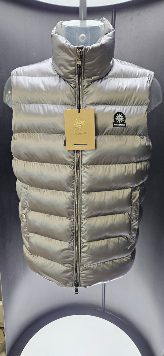 Sandbanks Pepple Funnel Neck Gilet