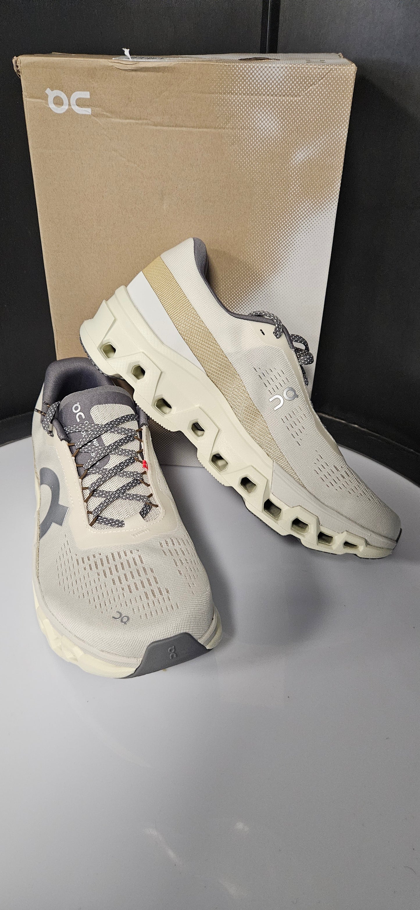 Men's Cloudmonster 2 Cream/Ice Size 10 Rrp £170