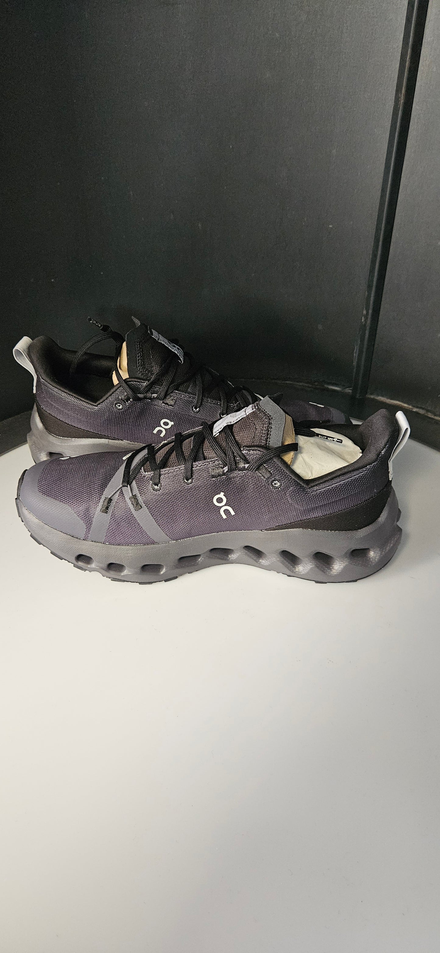 Cloudsurfer Trail Women's Waterproof Black/Eclipse Shoes Size 7.5