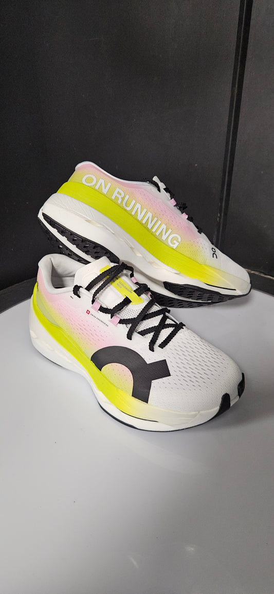 On Cloudboom Max Lime/Raspberry Size 8.5 Rrp £220