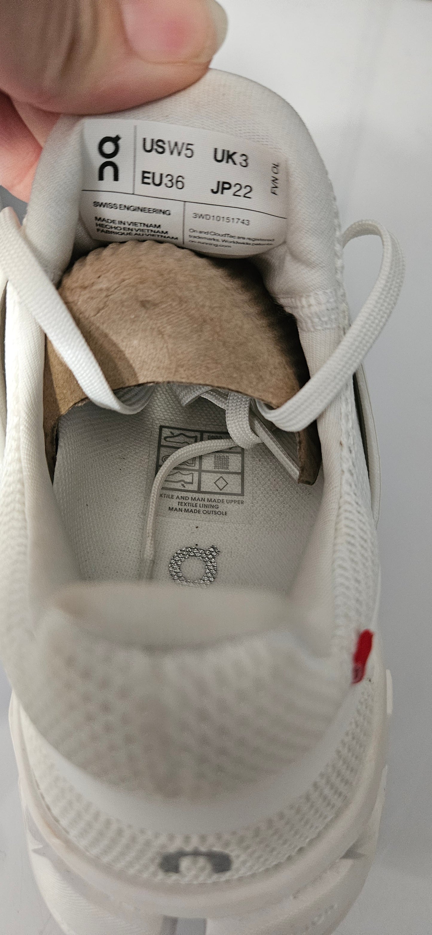 Womens Shoes On Womens Cloudswift 3 AD All White In Size 3 Rrp £150