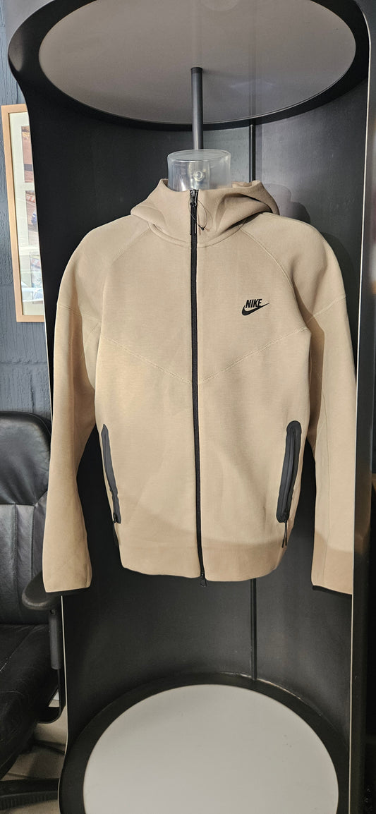 Nike Mens Tech Fleece Hoodie in Green Size Large