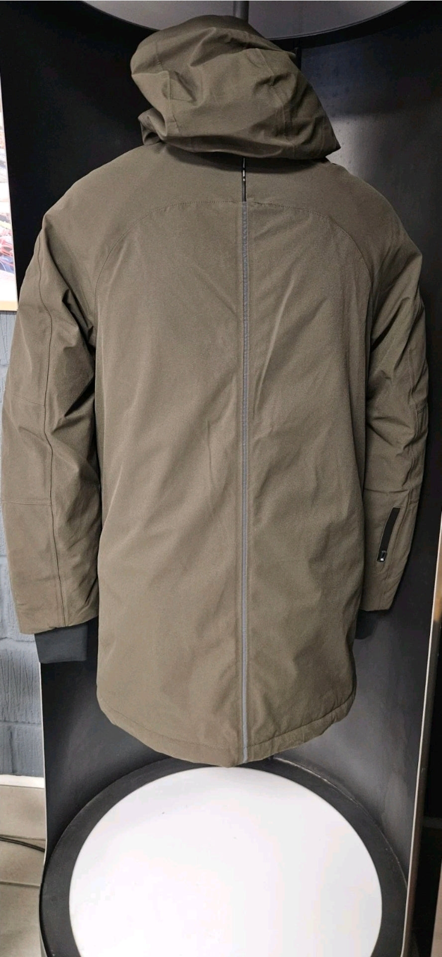 Jacket Krakatau Men Dsup Technical Parka Coffee Green In Size Small Rrp £390