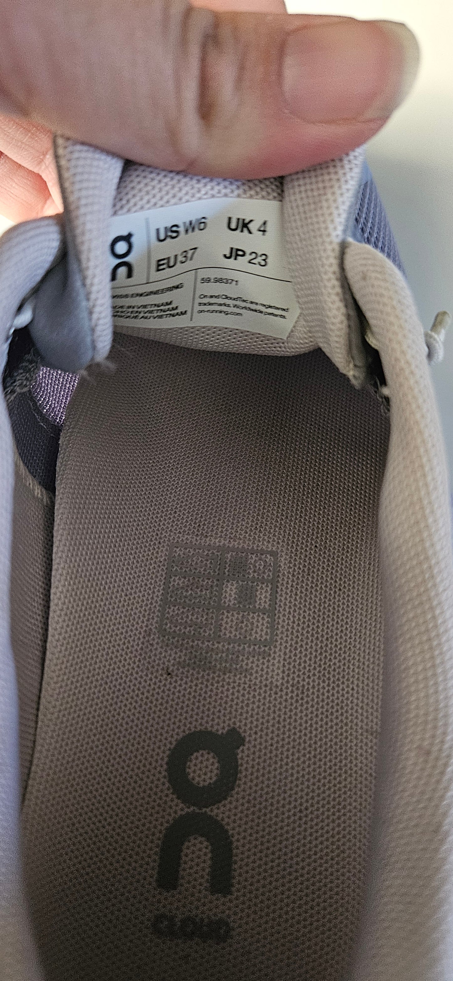 Cloud 5 Combo In Lavender Size 4