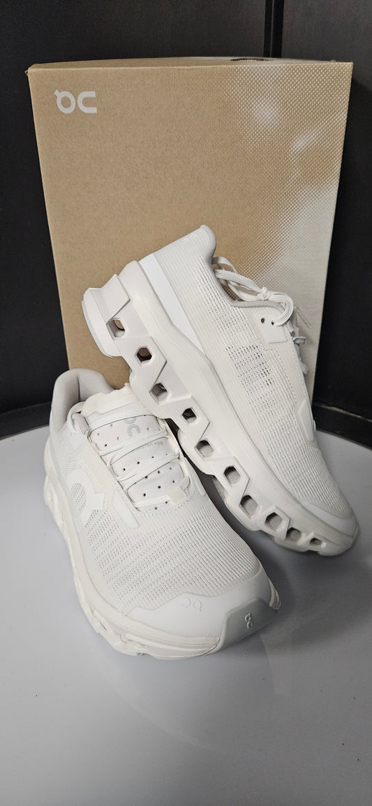 On Running Cloudmonster Void Women's White Size 5.5 Rrp £160