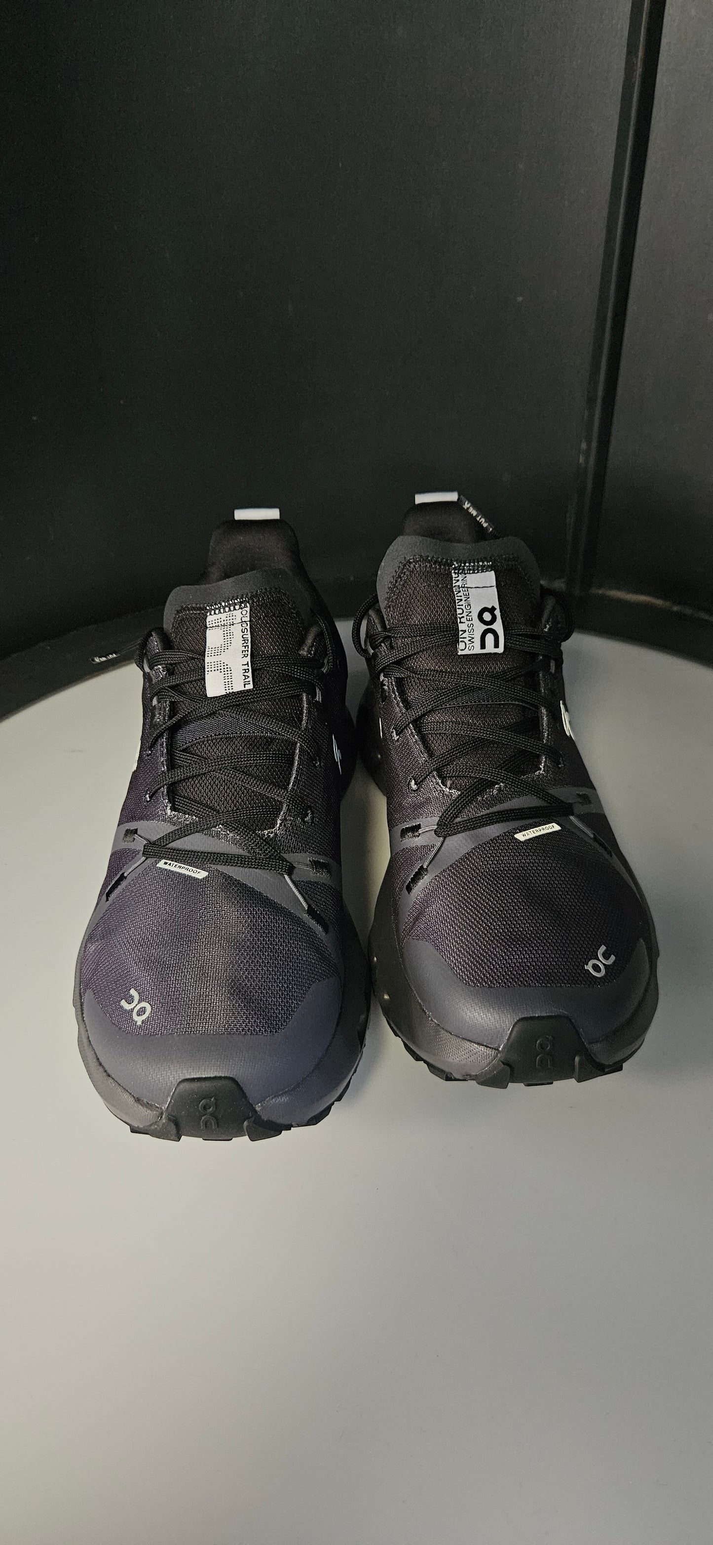 Cloudsurfer Trail Women's Waterproof Black/Eclipse Shoes Size 7.5